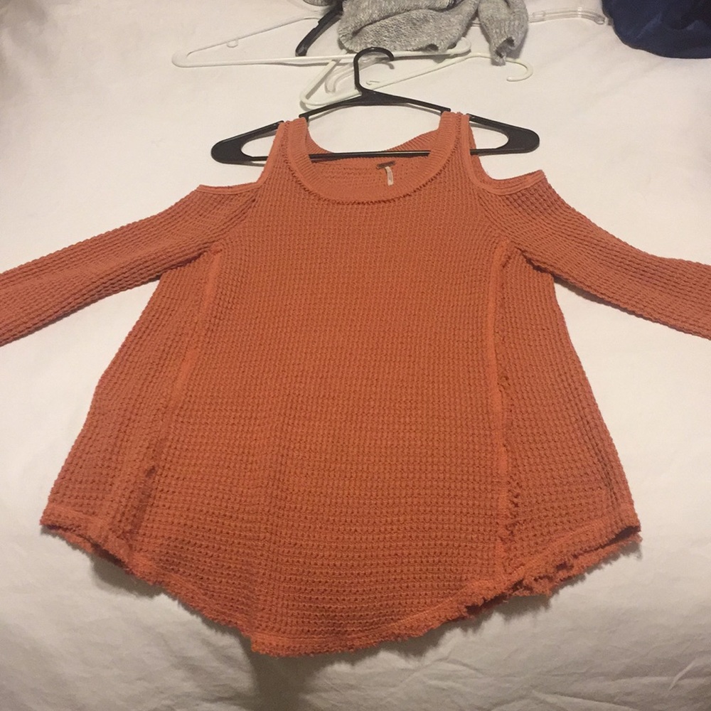 Free people sweater. Never worn